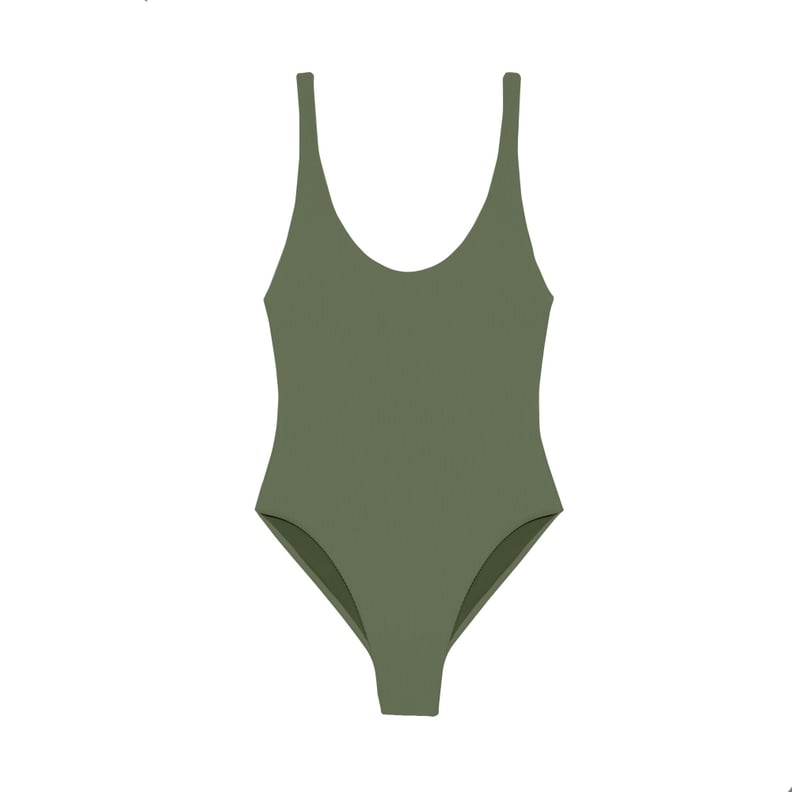 Jade Swim Contour One Piece Ribbed