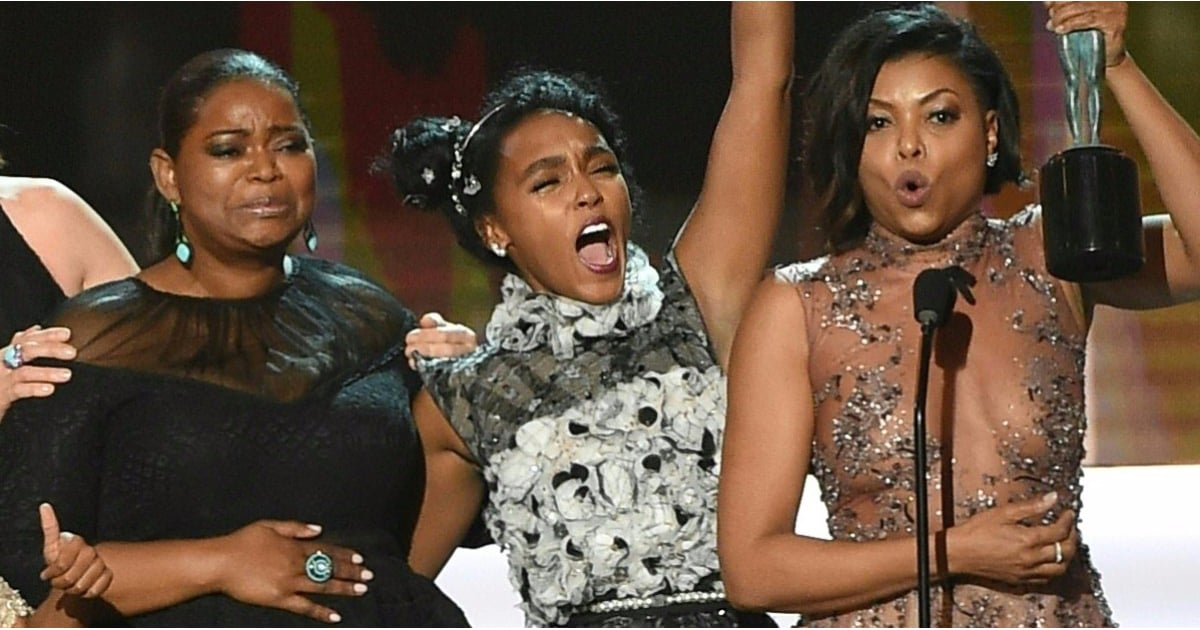 Hidden Figures Cast Speech at the 2017 SAG Awards | POPSUGAR Entertainment