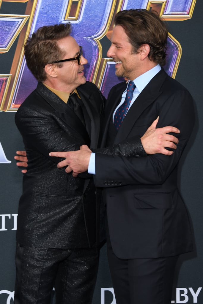 Pictured: Robert Downey Jr. and Bradley Cooper