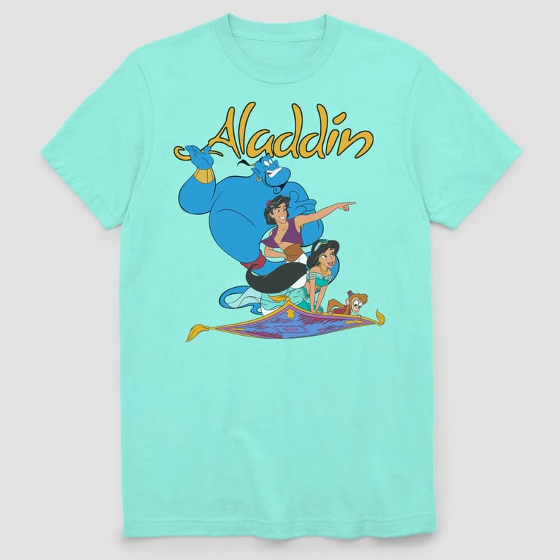 Disney Aladdin Flying Buddies Short Sleeve Graphic T-Shirt