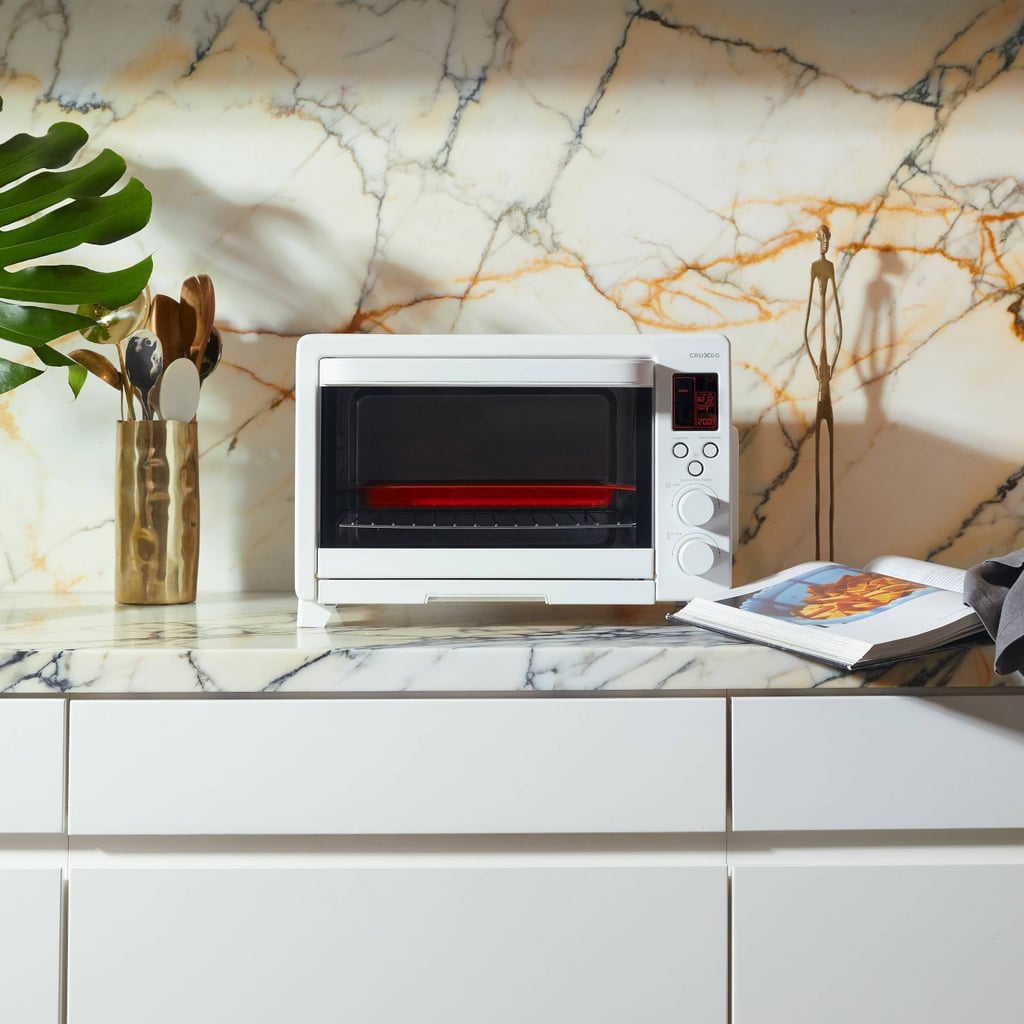 A Multifunctional Appliance: CRUXGG 6 Slice Digital 10-in-1 Toaster Oven with Air Fry