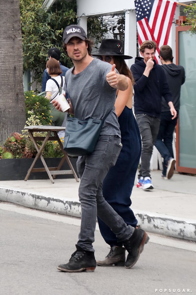 Ian Somerhalder and Nikki Reed in LA June 2017