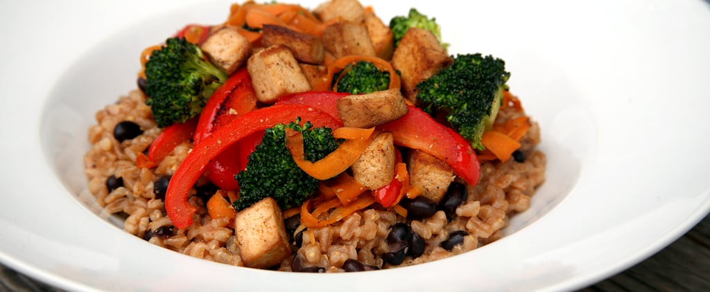 Tofu and Farro Stir-Fry