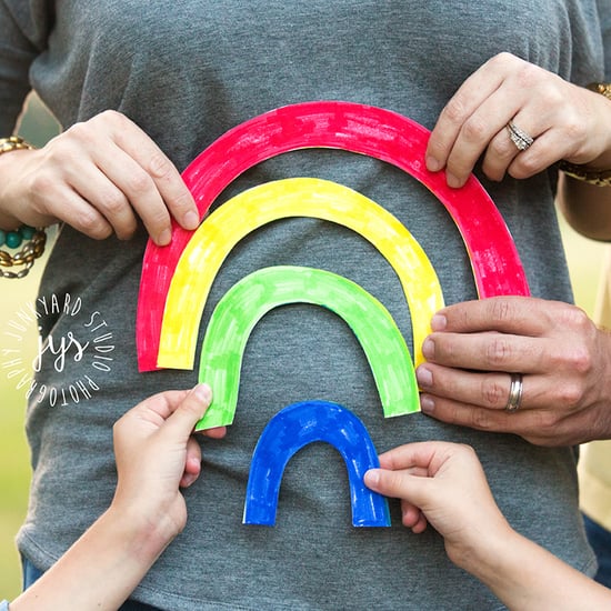 Rainbow Baby Pregnancy Announcement Ideas