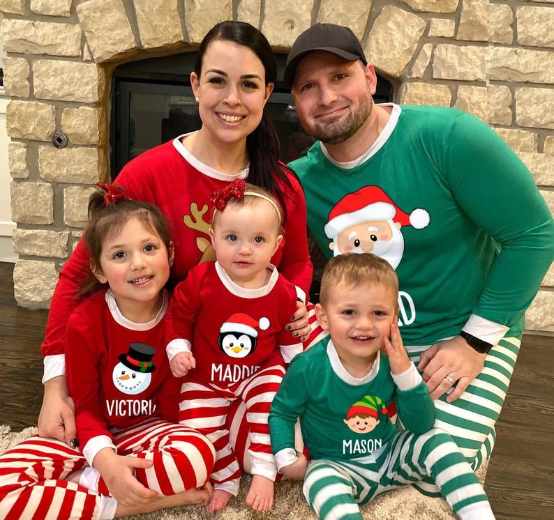 Family Santa Christmas Pajamas