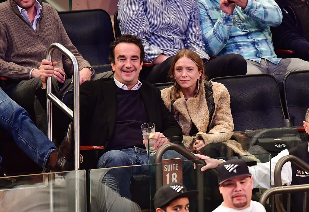 Mary-Kate and Ashley Olsen at Knicks Game November 2016