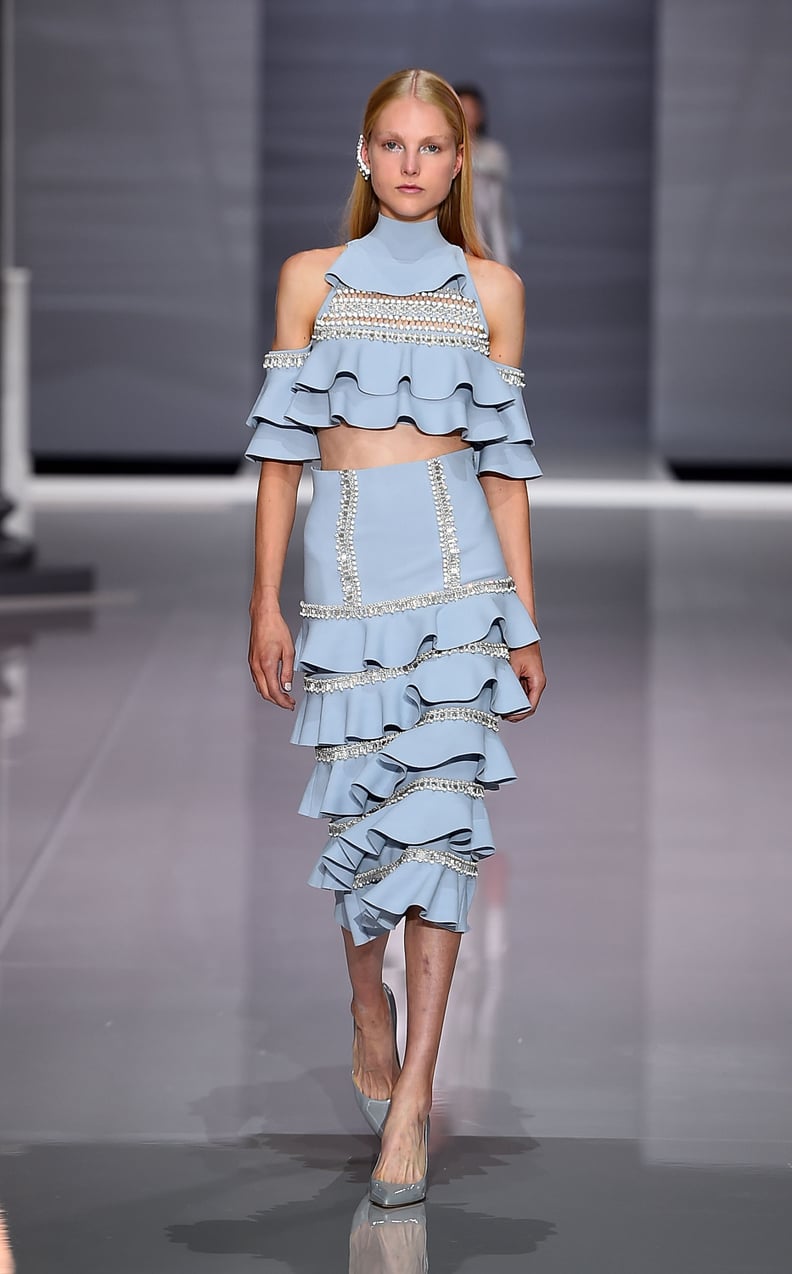 Kaia's Look Debuted on the Ralph & Russo Spring 2018 Runway