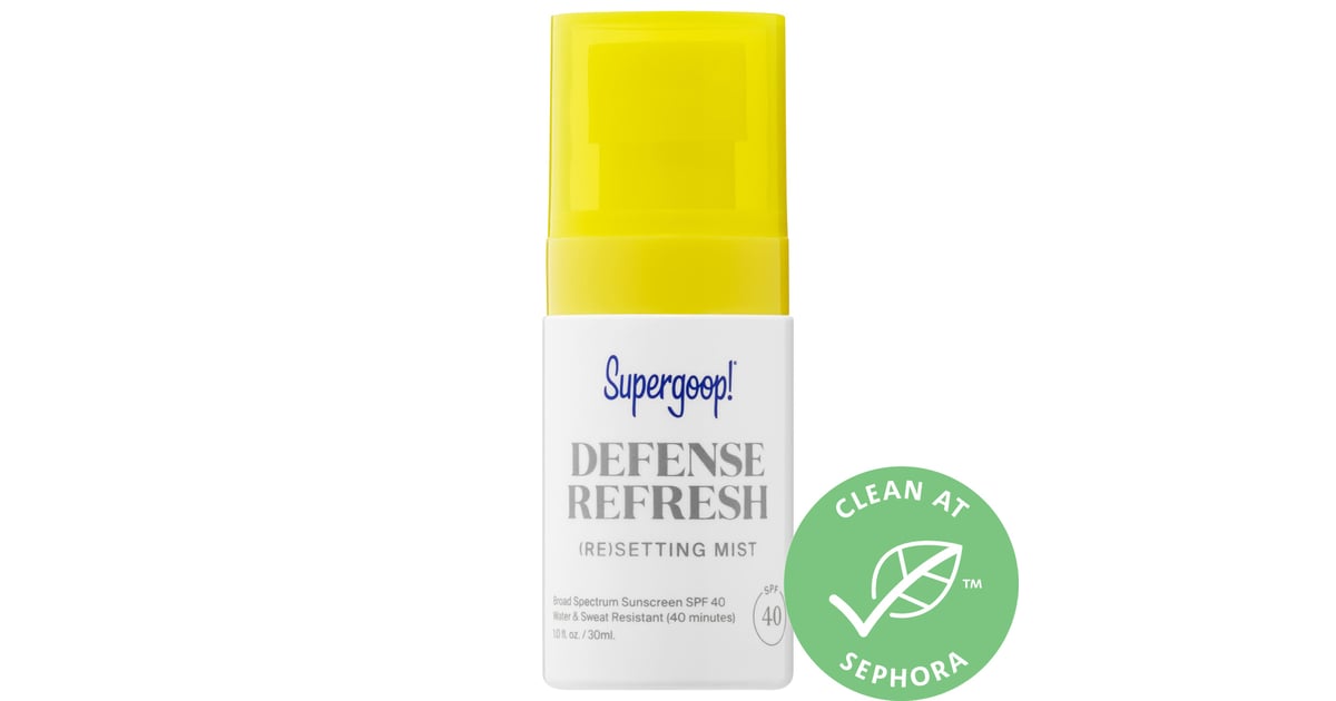 Supergoop! Defense Refresh (Re)setting Mist SPF 40 Best Makeup