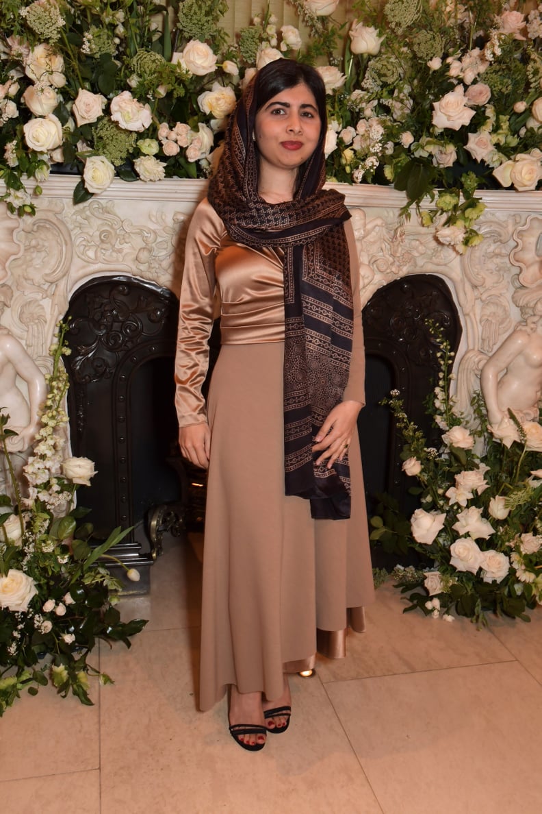 Malala Yousafzai at the British Vogue and Tiffany & Co. BAFTAs Afterparty