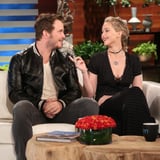 Jennifer Lawrence and Chris Pratt on Ellen November 2016