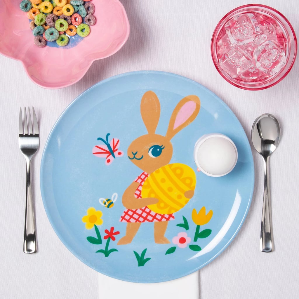 Target Spritz 11" Melamine Girl Bunny Dinner Plate