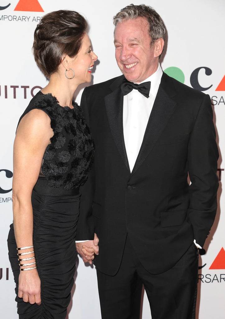 Tim Allen enjoyed a good laugh with his wife, Jane Hajduk.
