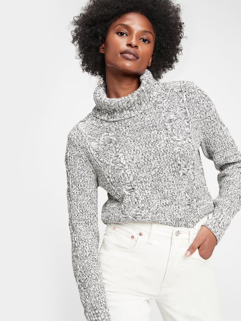 Gap Cable-Knit Turtleneck Sweater