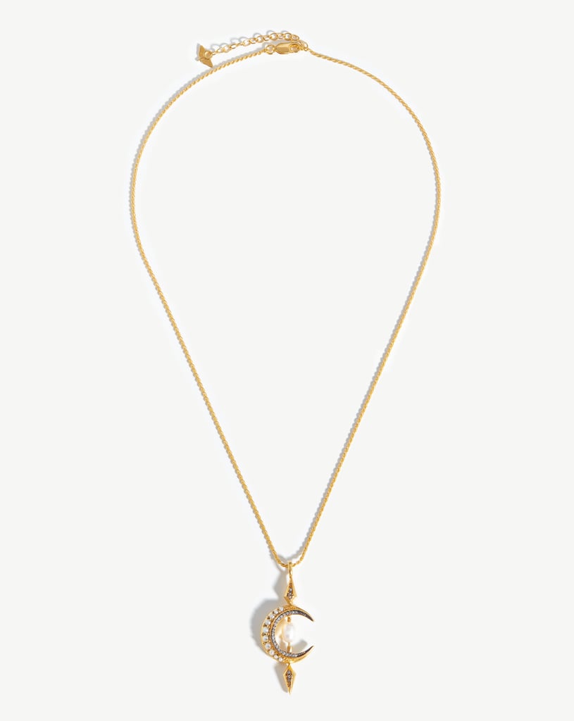 Harris Reed Crescent Moon Necklace