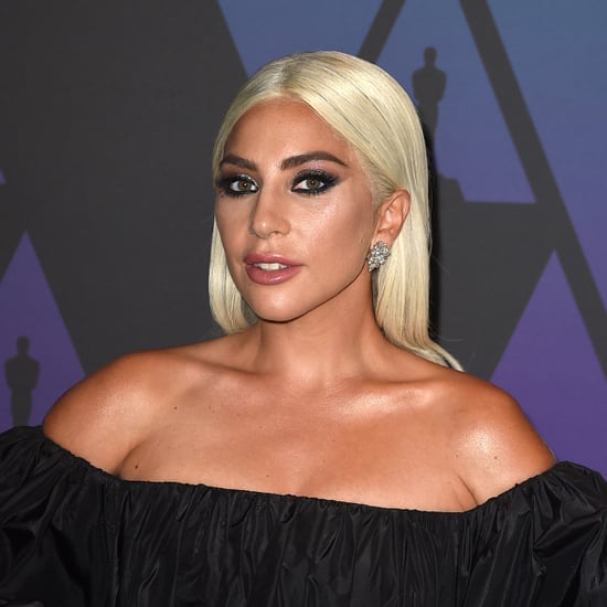 Lady Gaga's Purple Hair December 2018