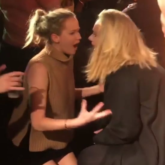 Adele and Jennifer Lawrence at NYC Pieces Gay Bar March 2019