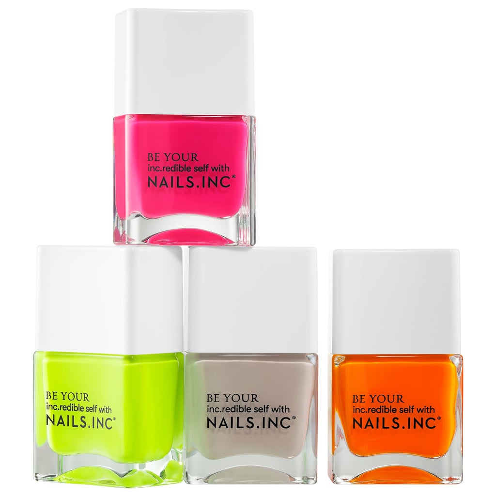 Nails Inc. Naked In Neon Nail Polish Set