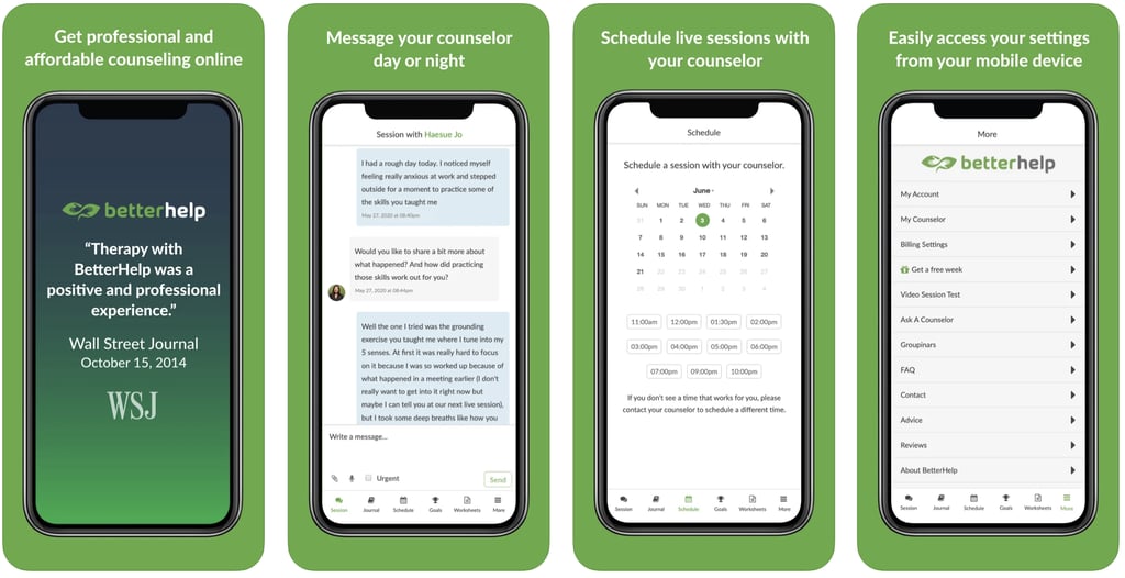 BetterHelp 7 Therapy Apps That Allow You to See a Therapist Virtually