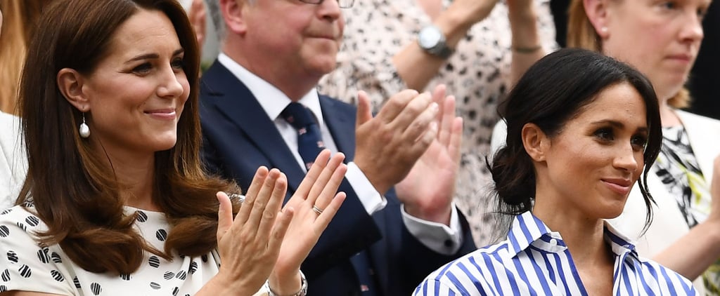 Meghan Markle Tearing Up at Wimbledon 2018