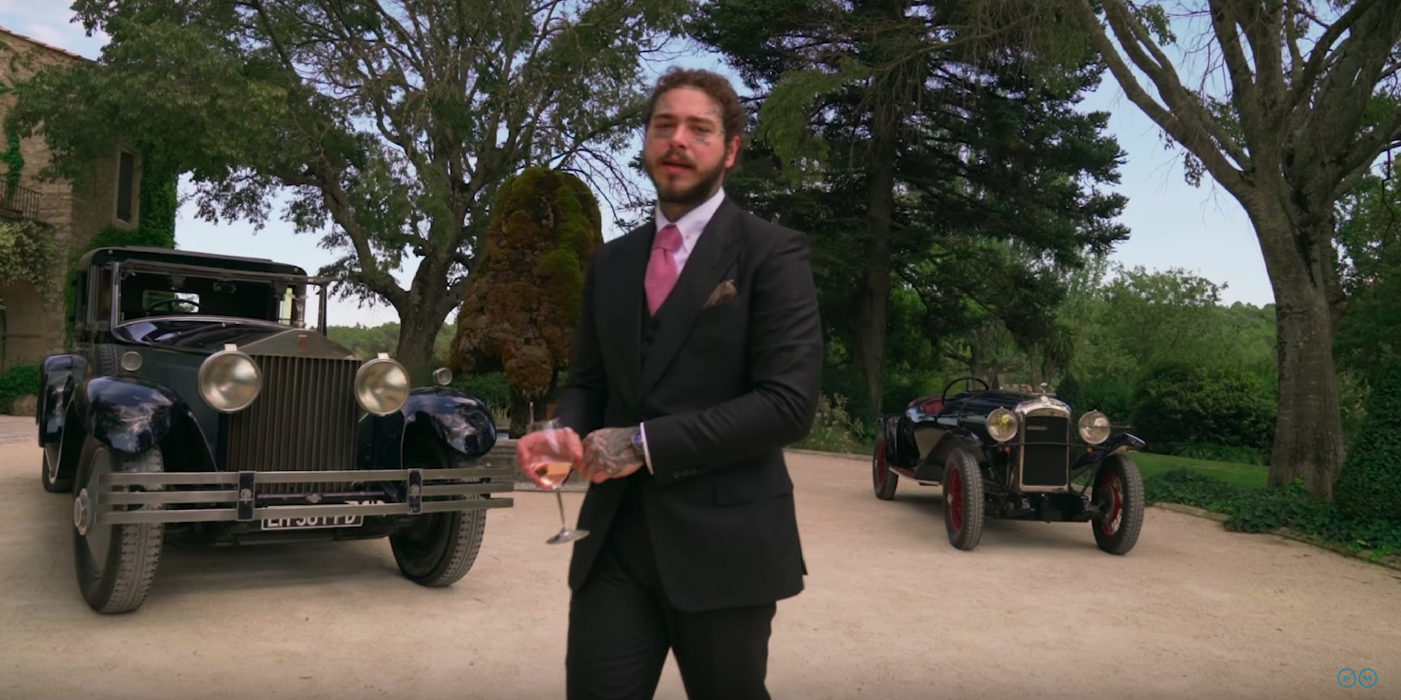 Post Malone - Saint-Tropez (Official Video): Clothes, Outfits