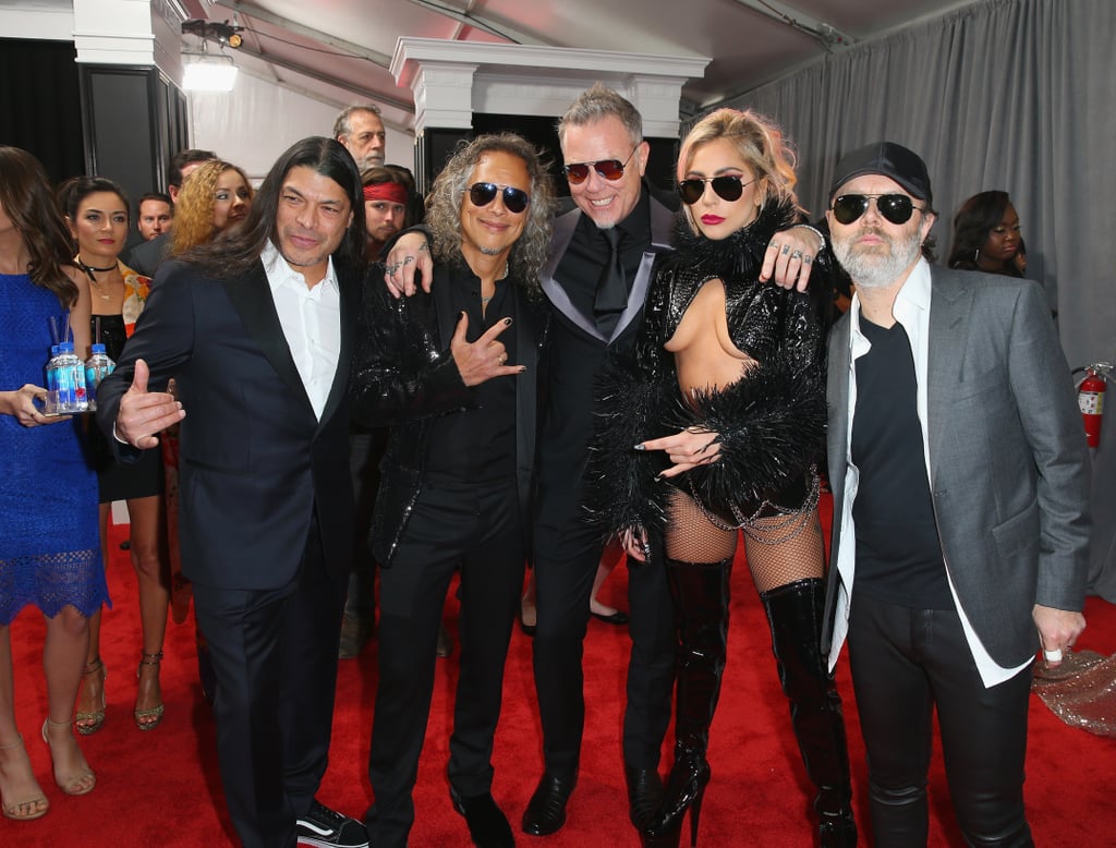 Lady Gaga at the 2017 Grammys