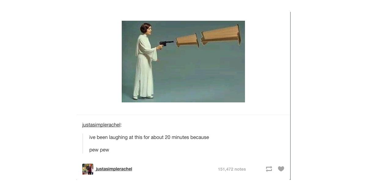 On gun noises. Funniest Tumblr Posts POPSUGAR Tech Photo 11