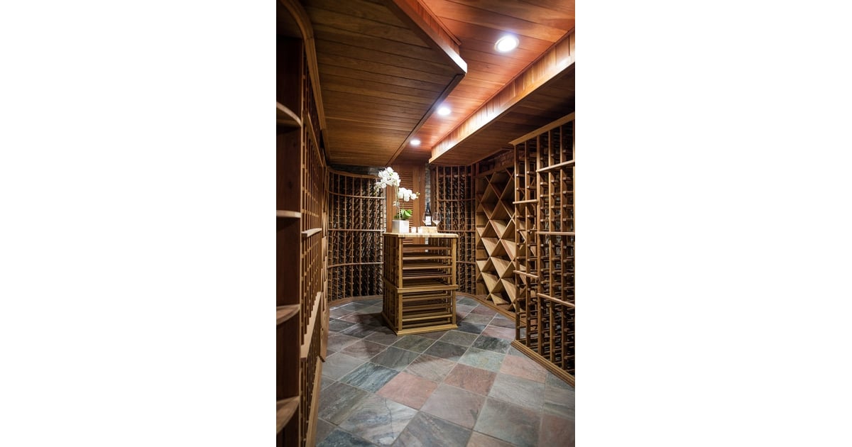 We bet the massive wine cellar gets plenty of use. Josh