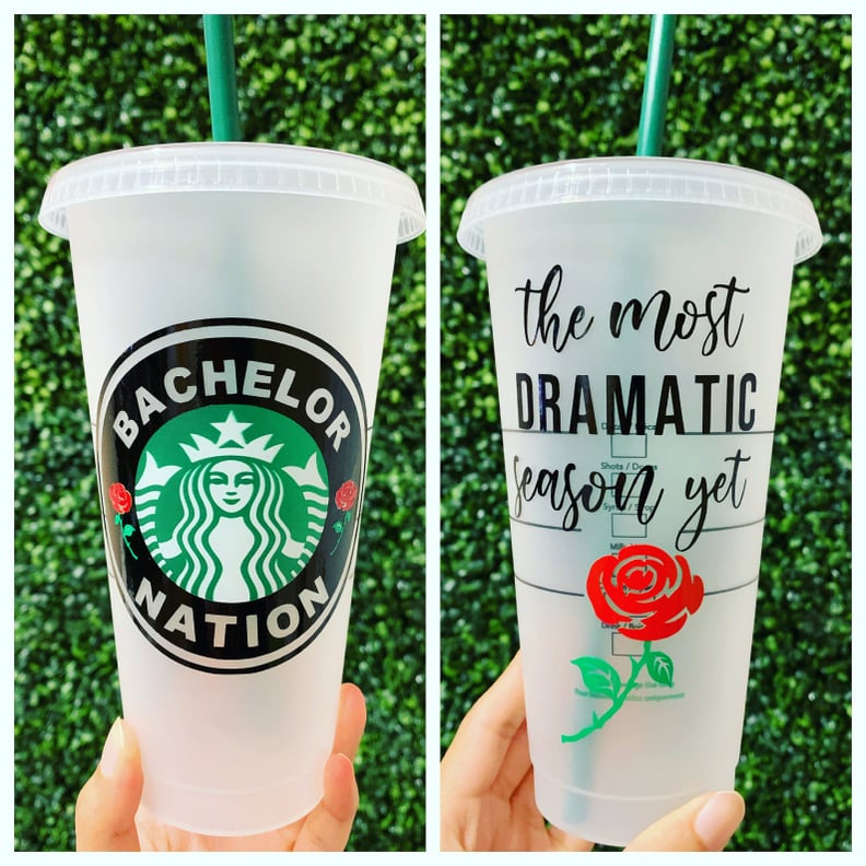 The Bachelor Themed Starbucks Cup by PSEyeCraft