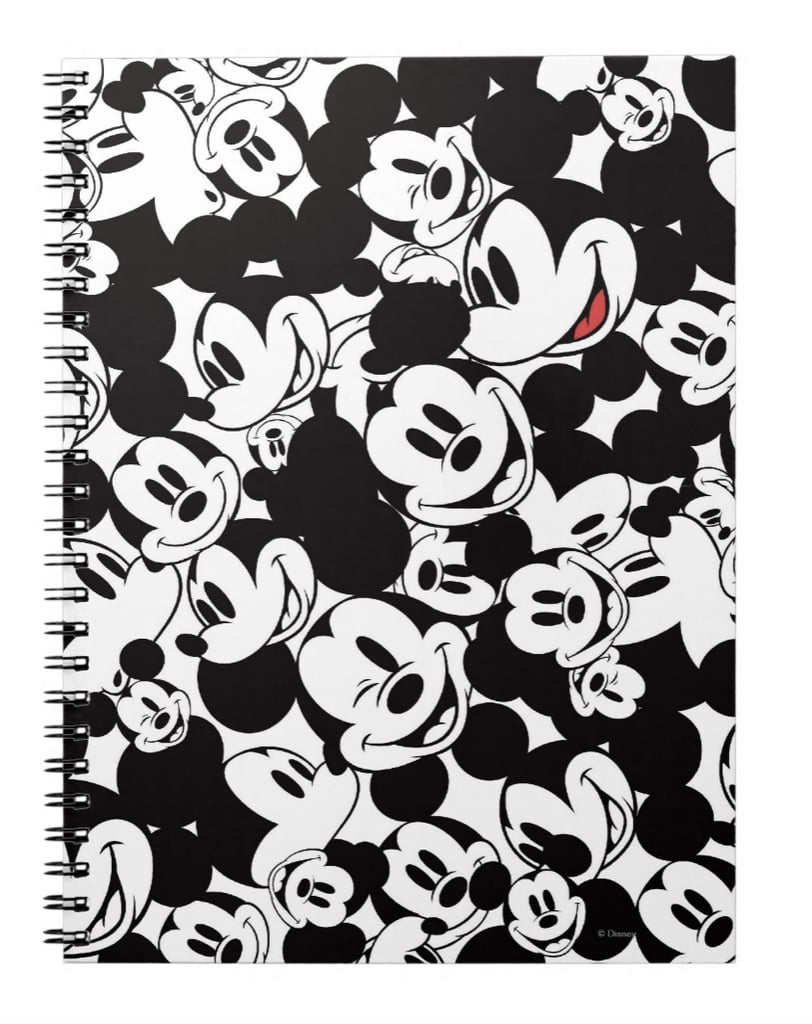 Mickey & Friends Classic Mickey Pattern Notebook ($14)