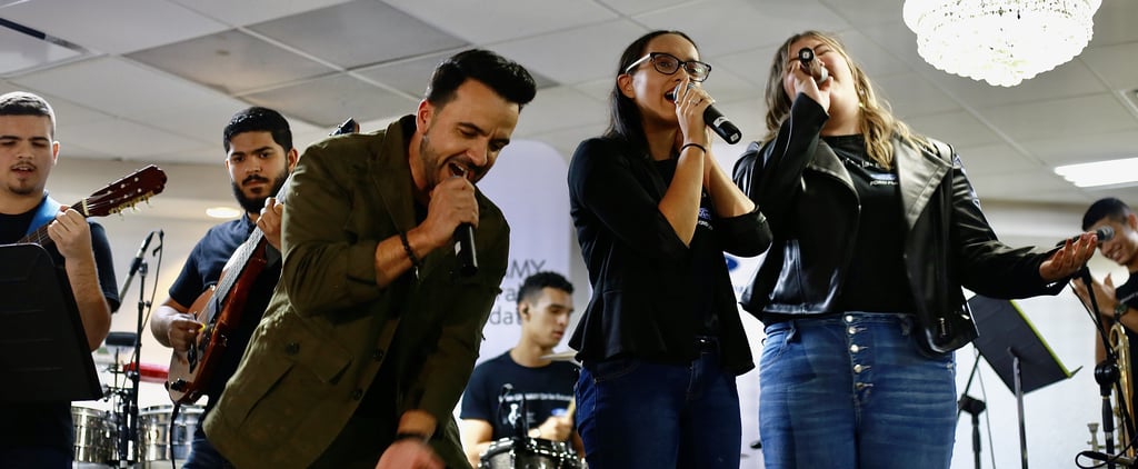 Luis Fonsi Joins Latin Grammy in the Schools Program in PR