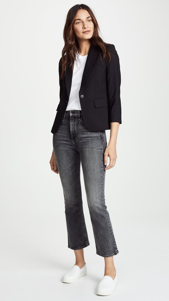 Rag & Bone/Jean The Hana Cropped High Rise Jeans