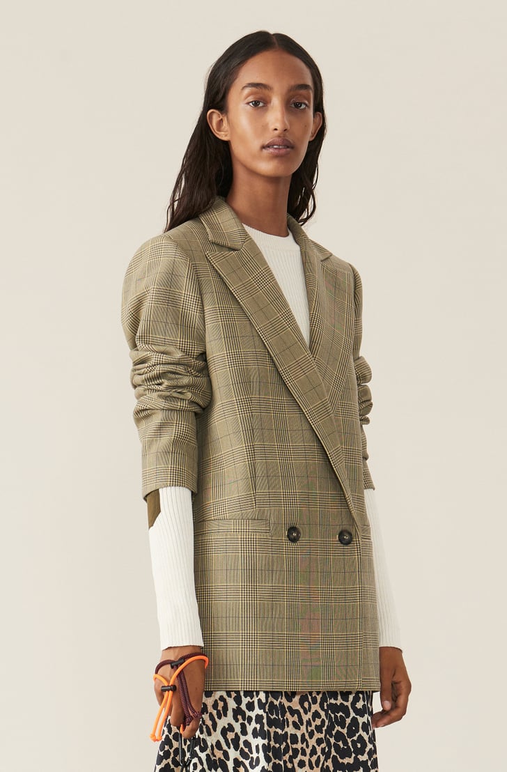 Ganni Suiting Blazer | Street Style Trends For Spring 2019 | POPSUGAR ...