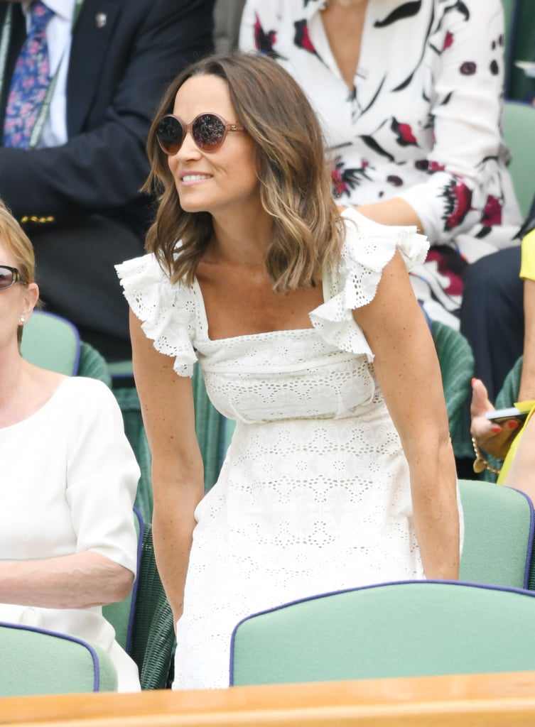 Pippa Middleton Anna Mason Dress at Wimbledon