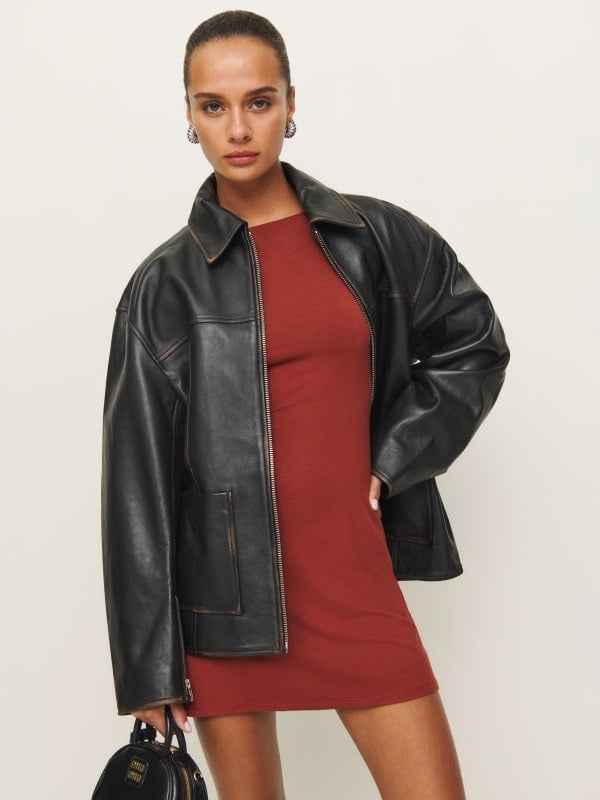 Best Leather Jacket From Reformation