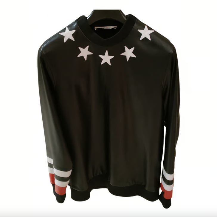 Givenchy leather star sweater store