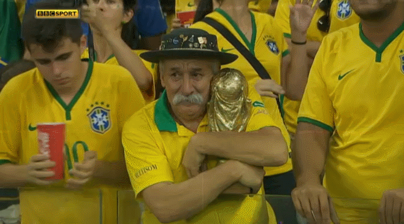 Sad Brazil Fans