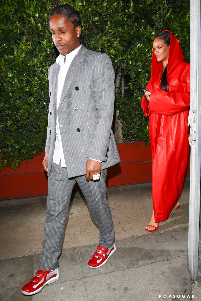 Rihanna, A$AP Rocky Grab Romantic Dinner in Santa Monica