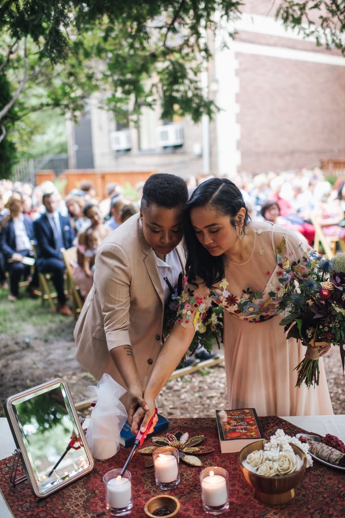 Outdoor Garden Party Wedding in Brooklyn