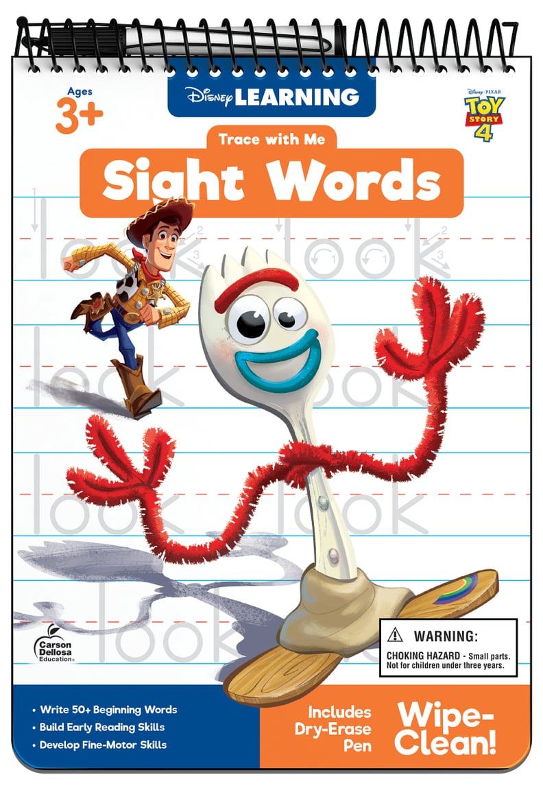Disney Learning – Trace with Me: Sight Words, Dry-Erase Tablet