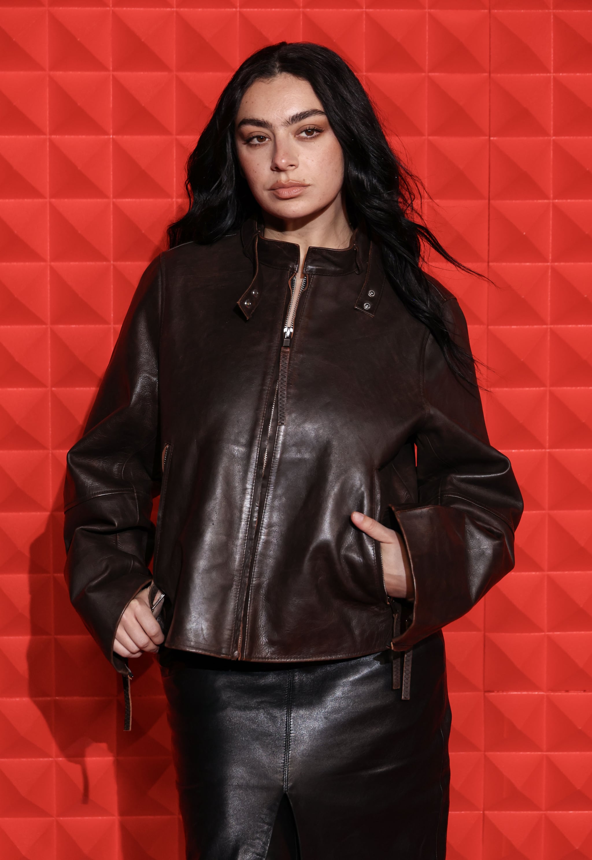 LONDON, ENGLAND - SEPTEMBER 12: Charli XCX attends the H&M&LONDON event, hosted by Lila Moss at Copper Box Arena on September 12, 2024 in London, England. (Photo by Mike Marsland/WireImage)