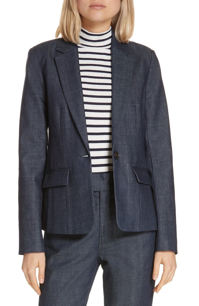 Frame Classic Denim Blazer Priyanka Chopra's Fendi Denim Blazer