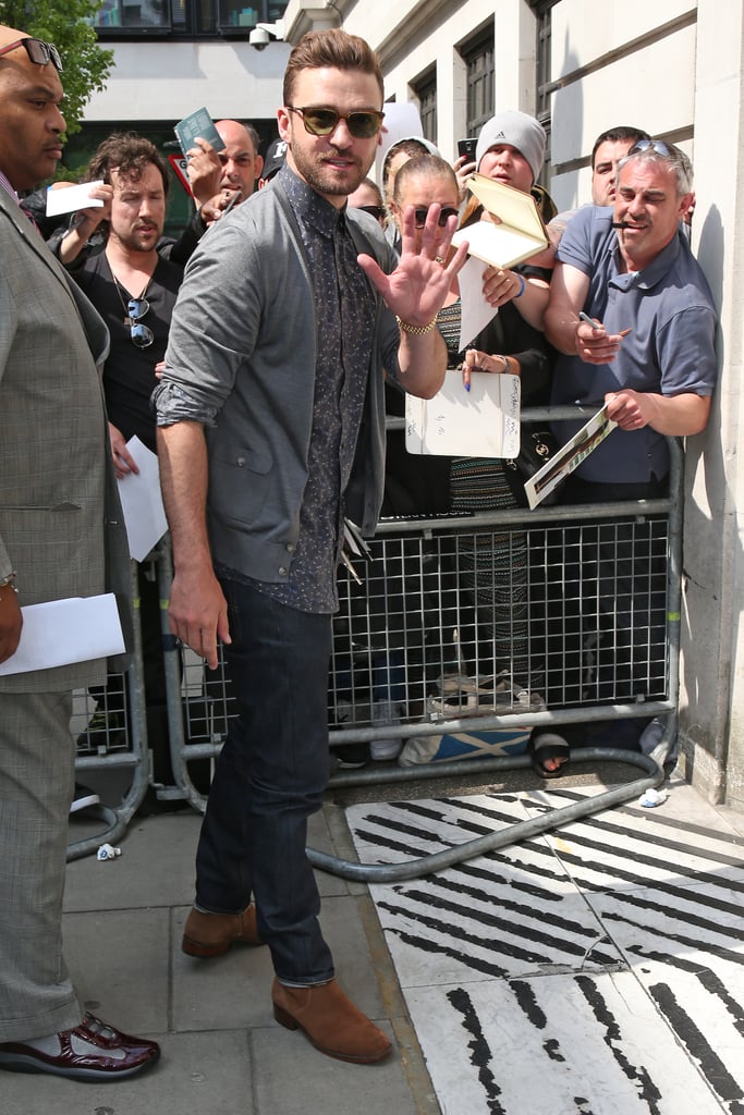 Justin Timberlake in London May 2016