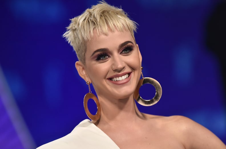 INGLEWOOD, CA - AUGUST 27:  Singer Katy Perry arrives at the 2017 MTV Video Music Awards at The Forum on August 27, 2017 in Inglewood, California.  (Photo by Axelle/Bauer-Griffin/FilmMagic)