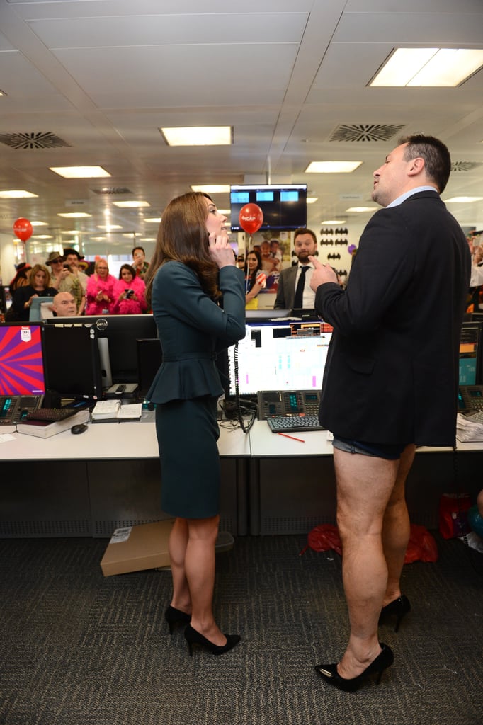 Kate Middleton Trading Room Floor 2015 Pictures