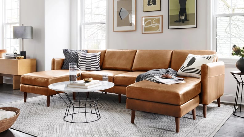 Best Labor Day Deal on a Leather Sectional