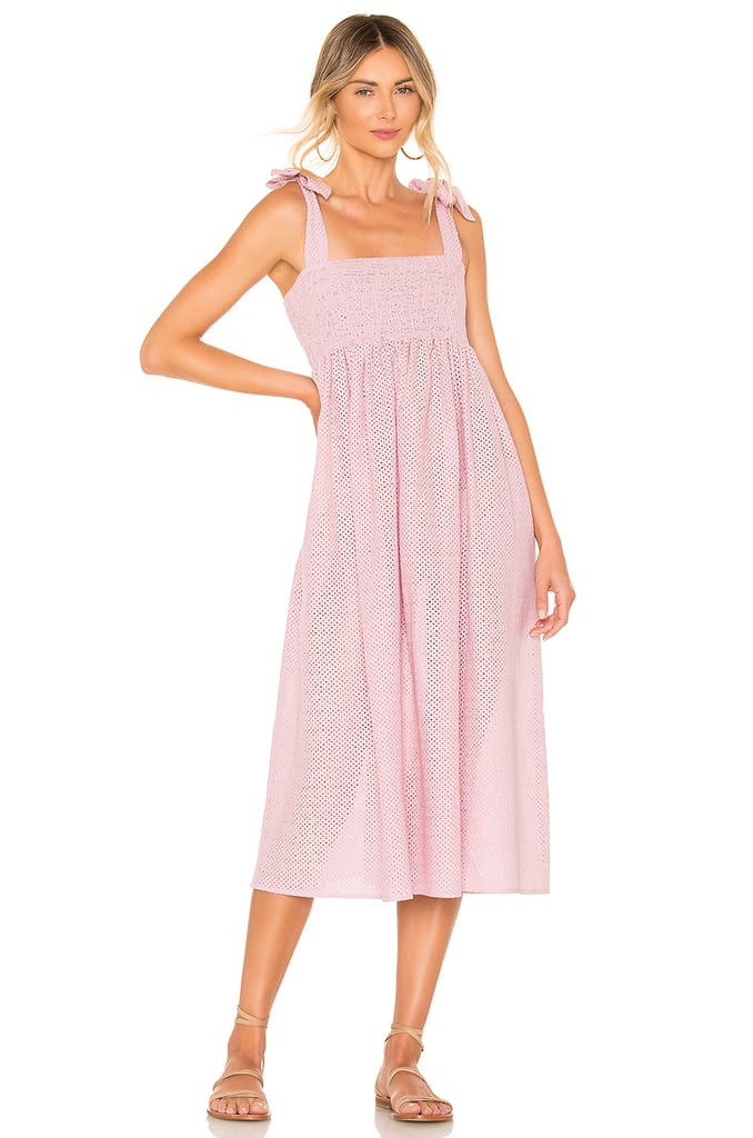 Marysia Swim Sicily Smocked Dress in Lavender