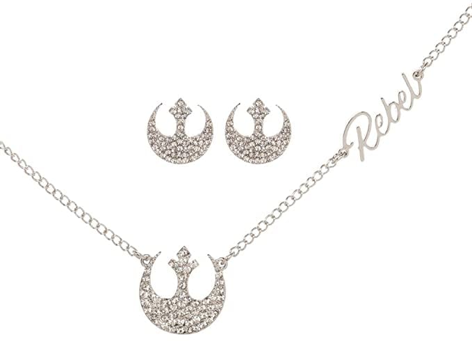 Star Wars Rebel Alliance Necklace and Earrings Set