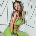 Rihanna Brings Us Her Take on a Sexy Grinch With Fluffy Savage X Fenty Loungewear