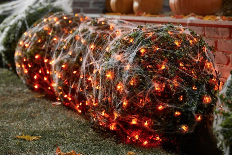 Orange Mini LED Net Lights