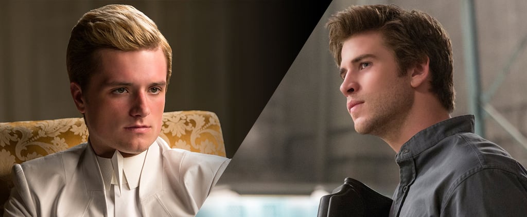 Peeta and Gale in The Hunger Games
